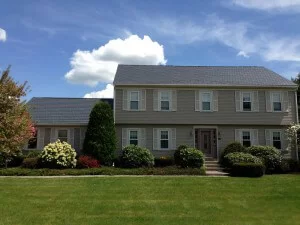 roofing contractors wayland ma - finished metal roof