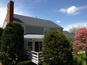 Side view of the house - Wayland Roofing MA