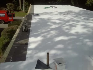 Installation process for Flat Roof