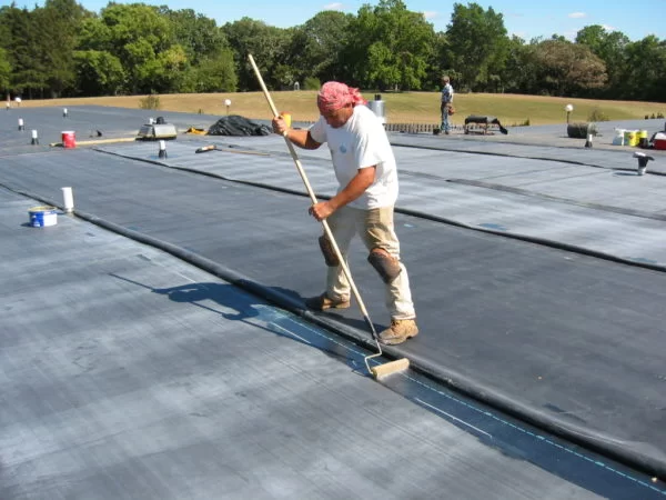 Replacing felt on flat roof with PVC