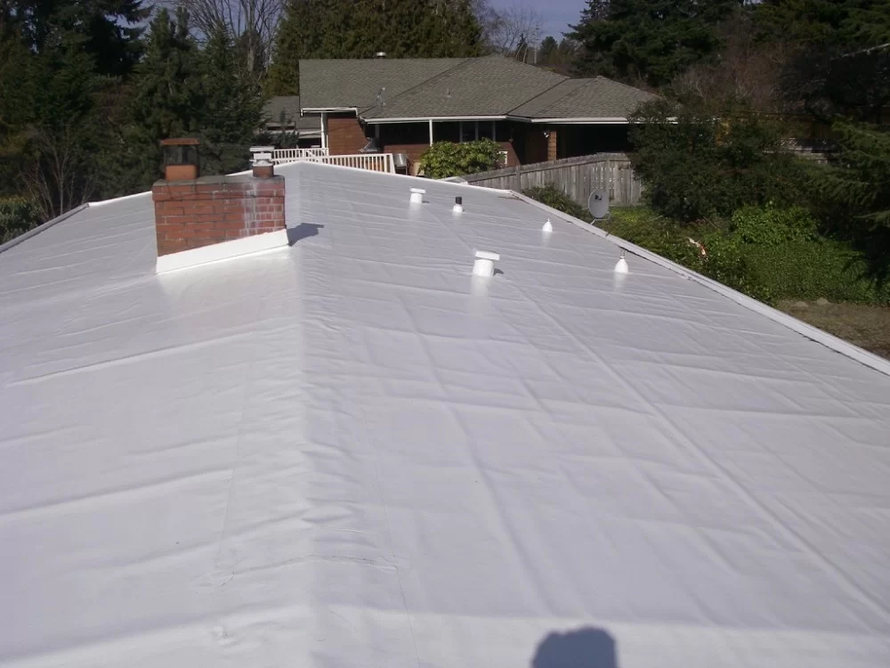 TPO flat roofing membrane