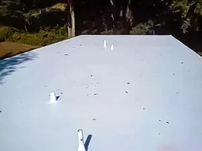 PVC Roof on the Flat Roof Lexington