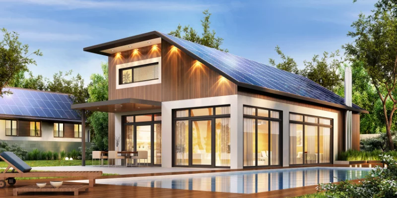 Flat Roof - Solar panels