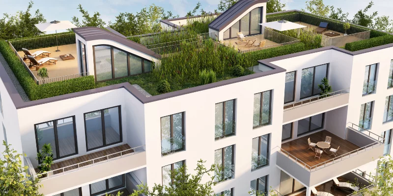 Green Roof - Flat Roofing
