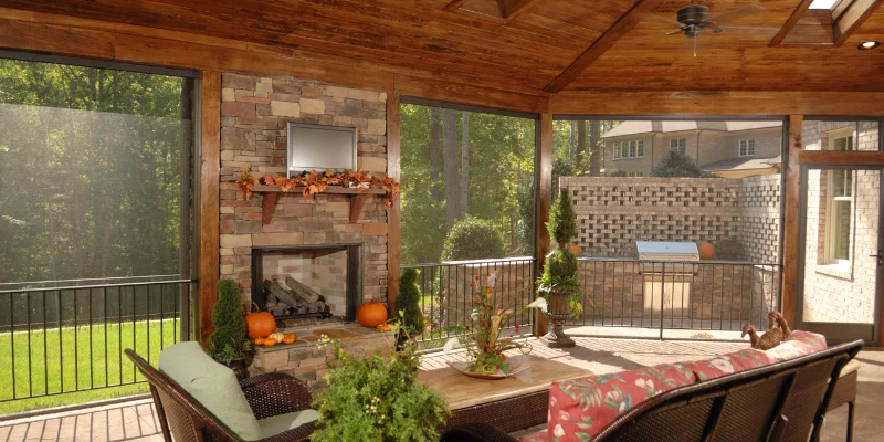 Flat roof decks and patios
