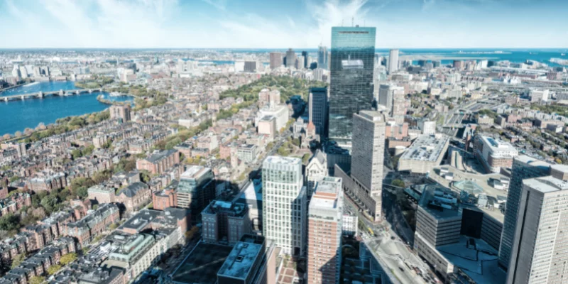 Boston rubber roofs - top view