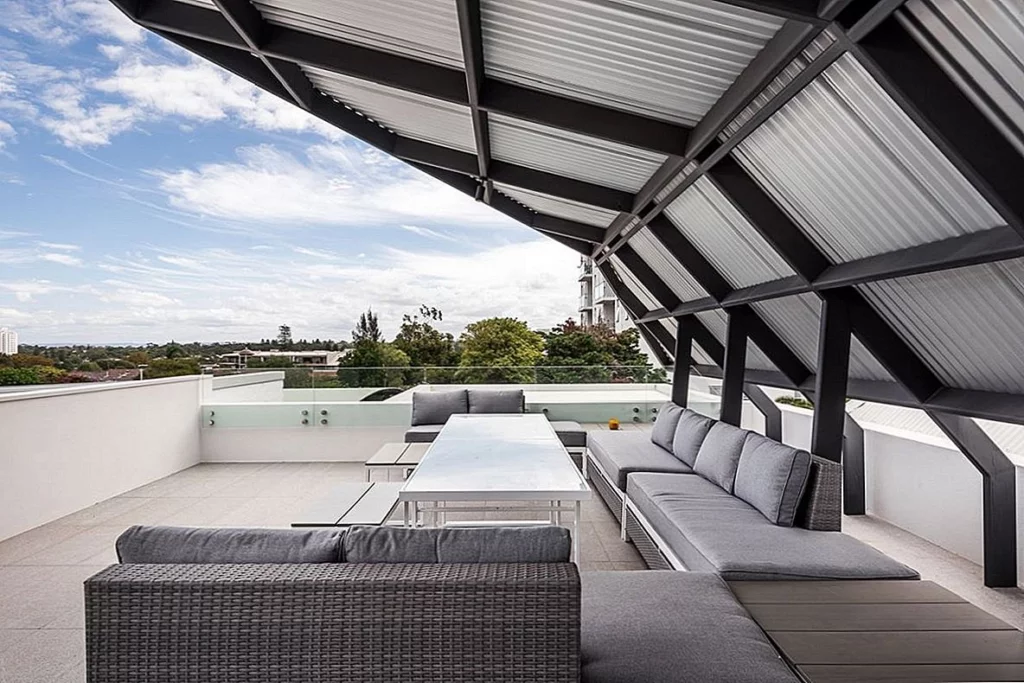 Lighter Colors - rooftop deck ideas