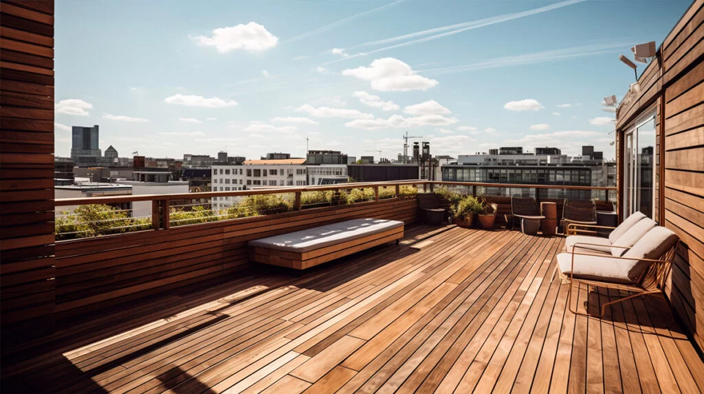 roof wood decking