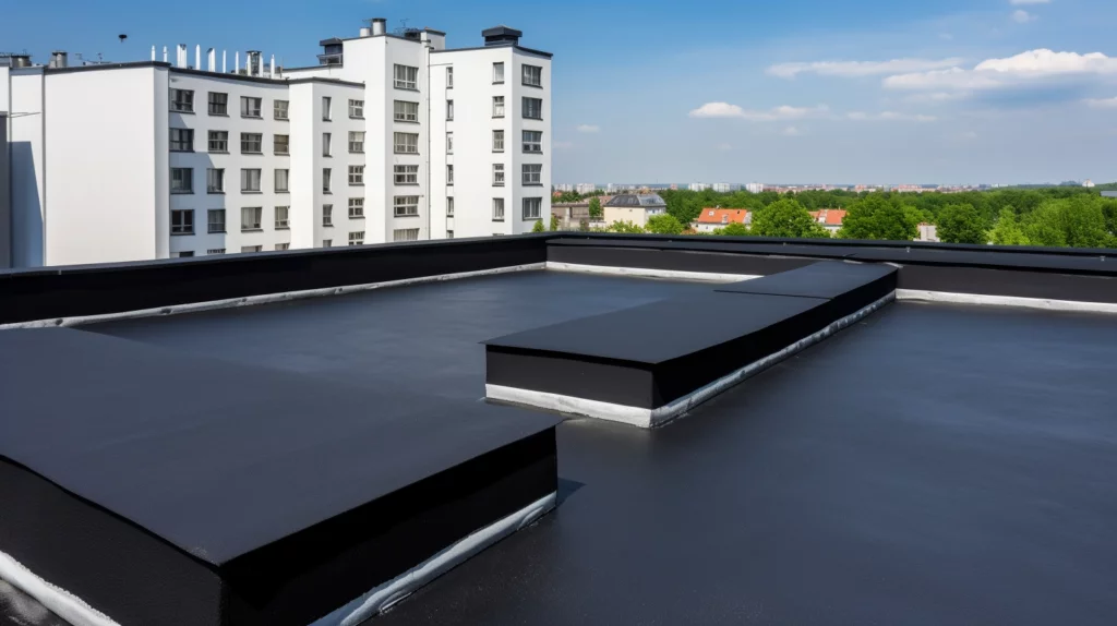 types of flat roofs
