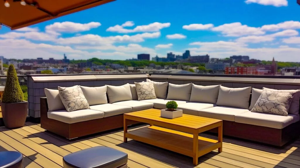 Most Comfortable Place - roof top deck