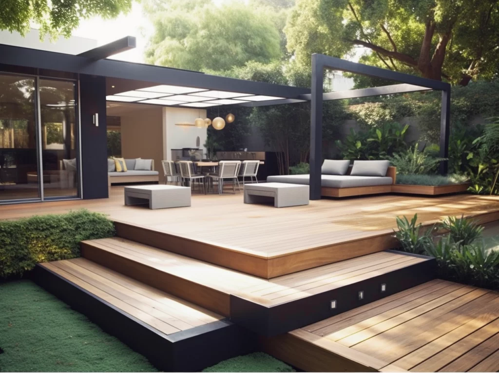 floating deck