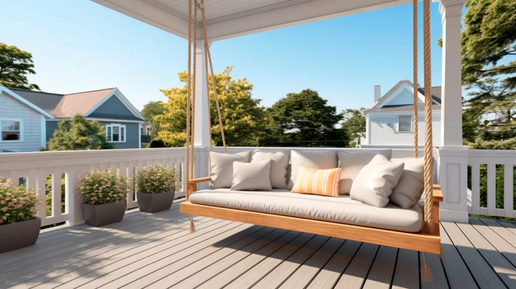 Hang a rope swing in Deck and Patio Awnings