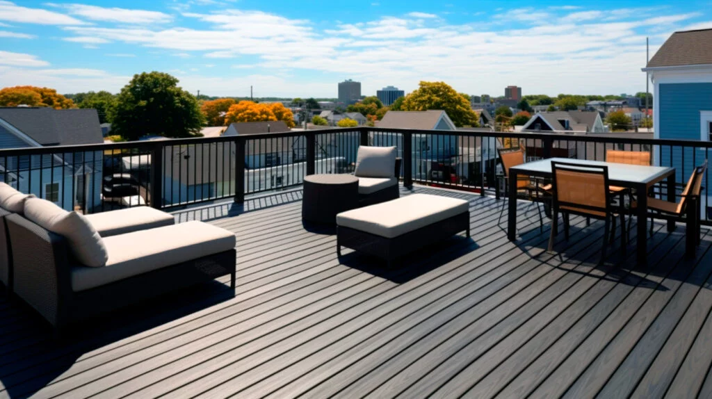 building a rooftop deck in Massachusetts