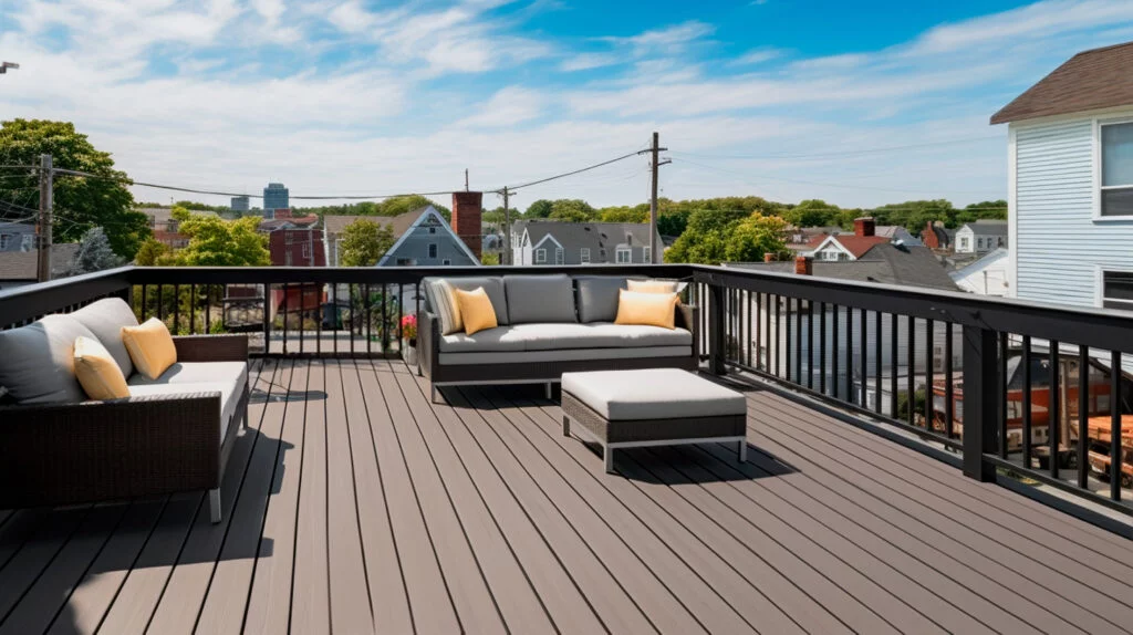 building a rooftop deck in Boston
