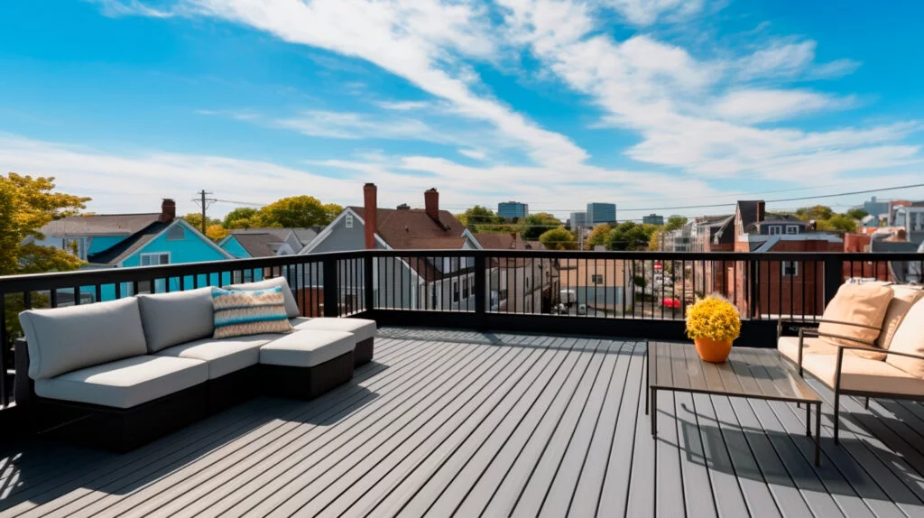 building a rooftop deck