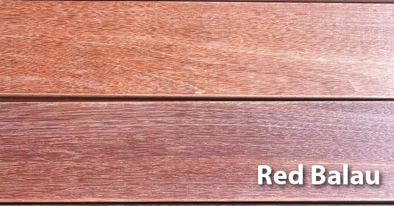 Red Balau for Hardwood Decking