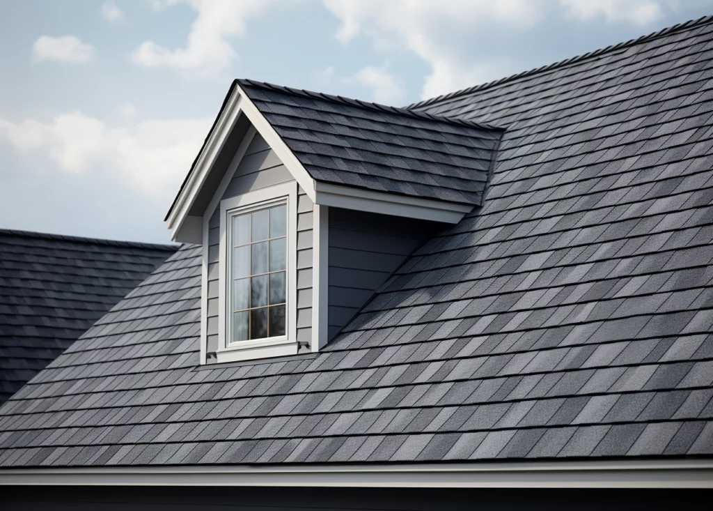 clean roof - asphalt shingles