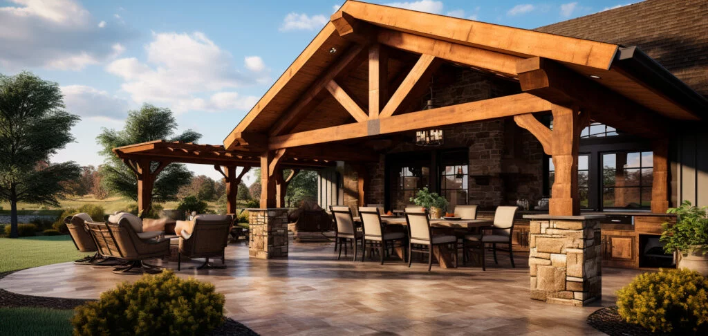 Gable End Porch