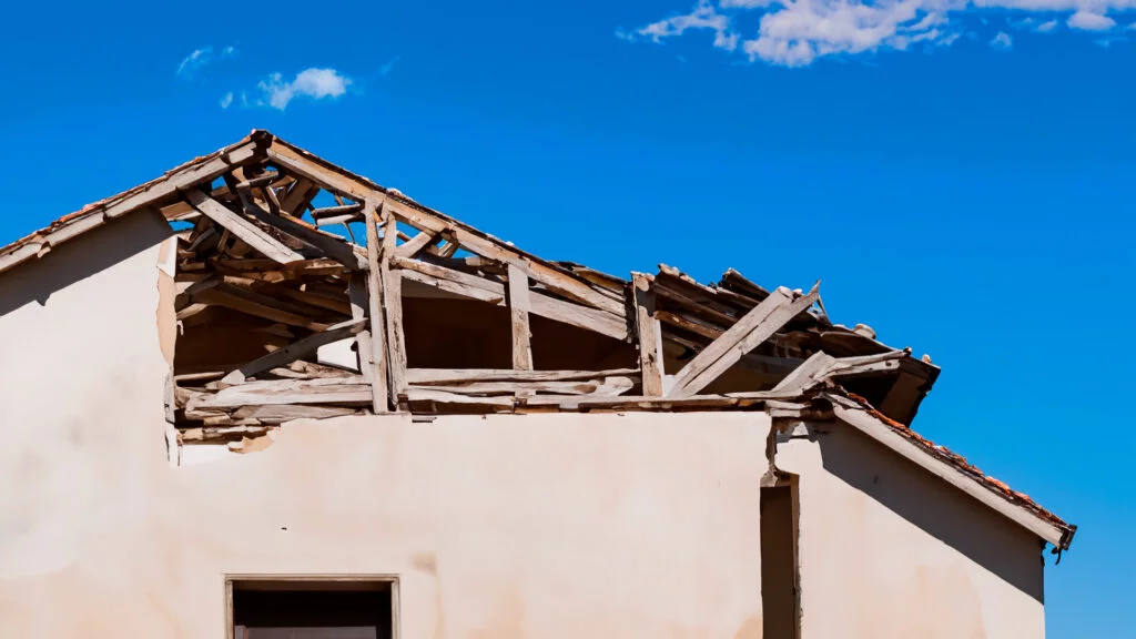 the roof must be replaced