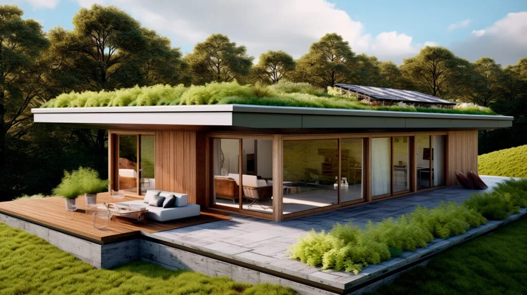 Green Roof Porch