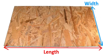 plywood for roof size of OSB and CDX sheets