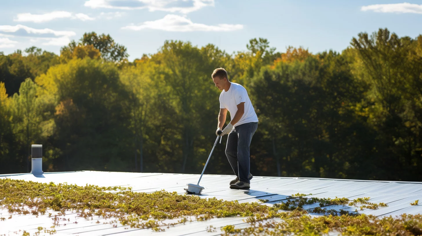 Residential Roofing Services - Maintaining Membrane Roofing