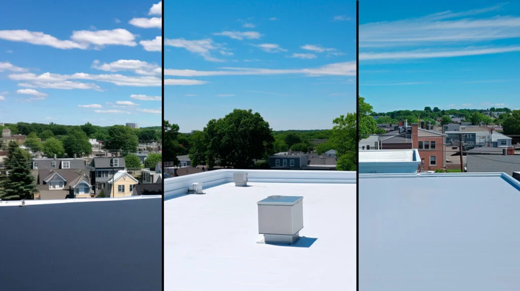 TPO roofing technology different colors