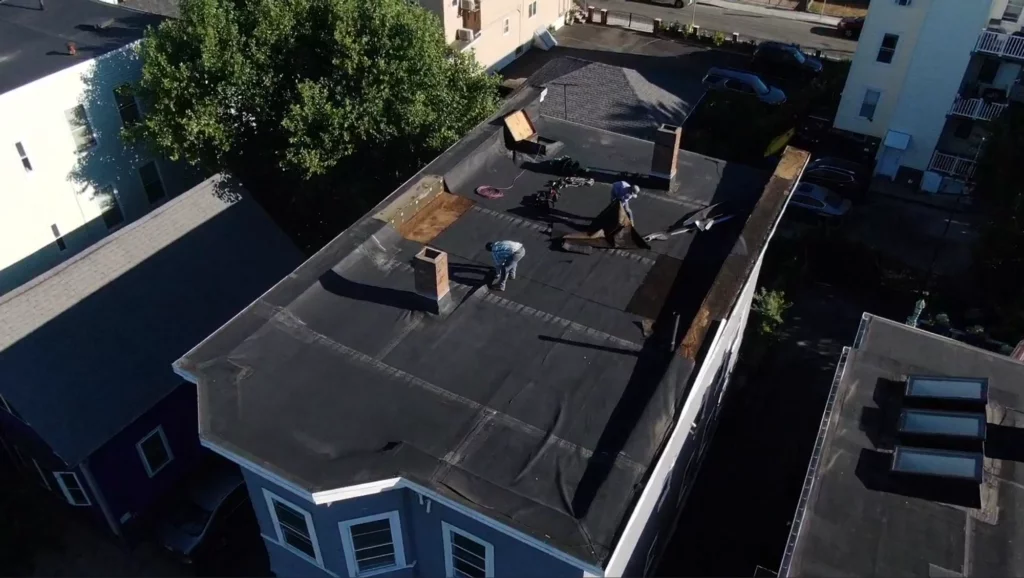 preparing for roofing in boston
