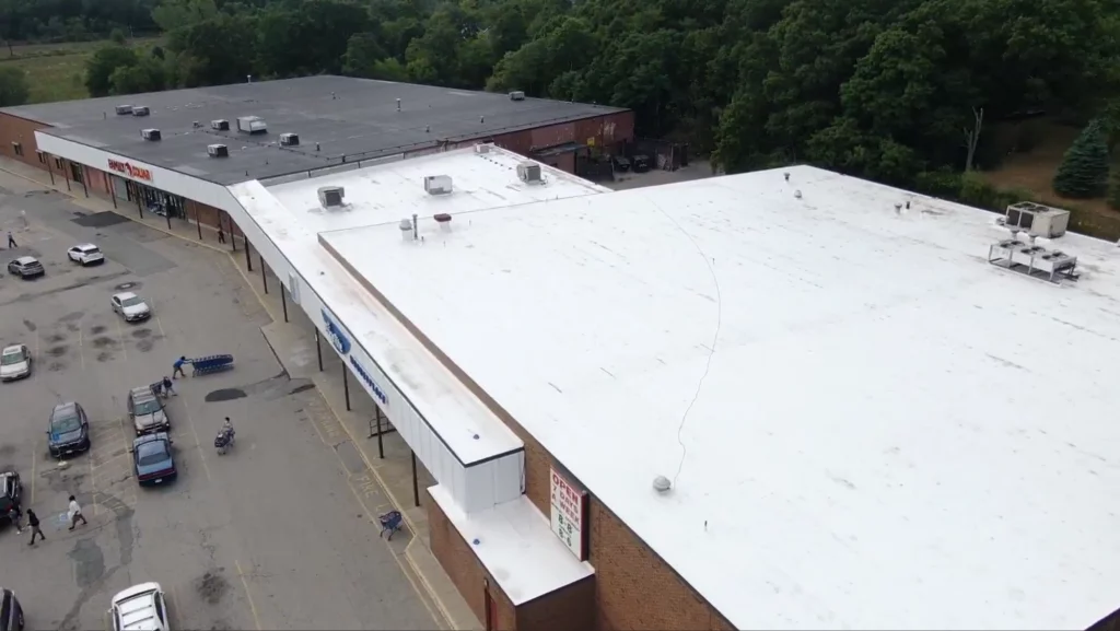 Commercial Roof Installed by ID Flat Roof