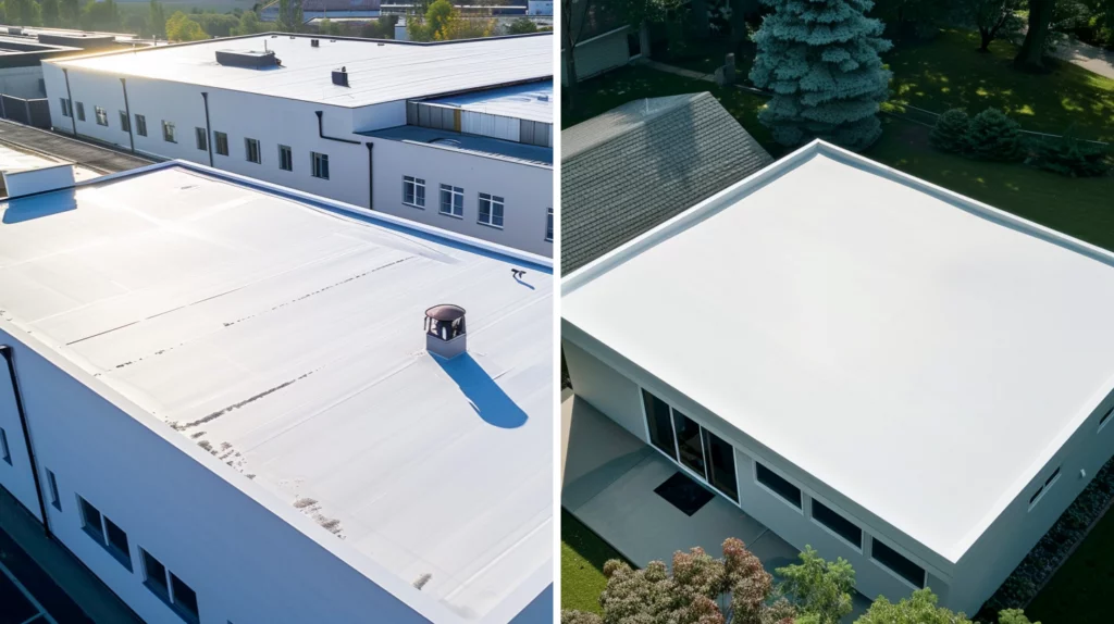 PVC roofing vs TPO rofs