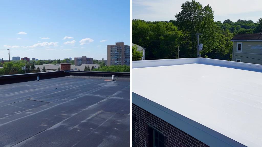 PVC vs Rubber Roofing