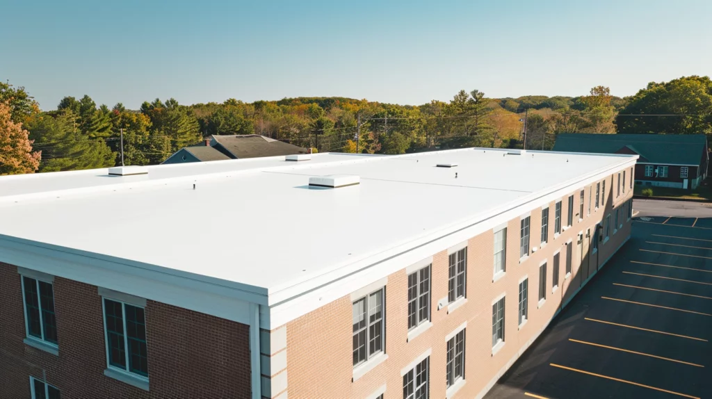 commercial flat roofing contractors near me - estimates