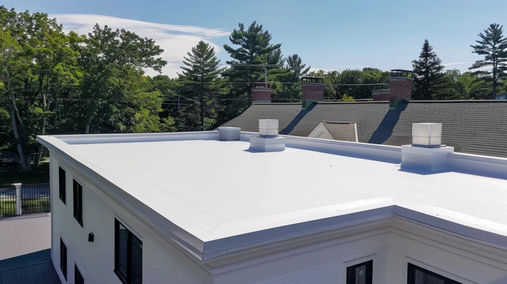 flat roof material - pvc roof