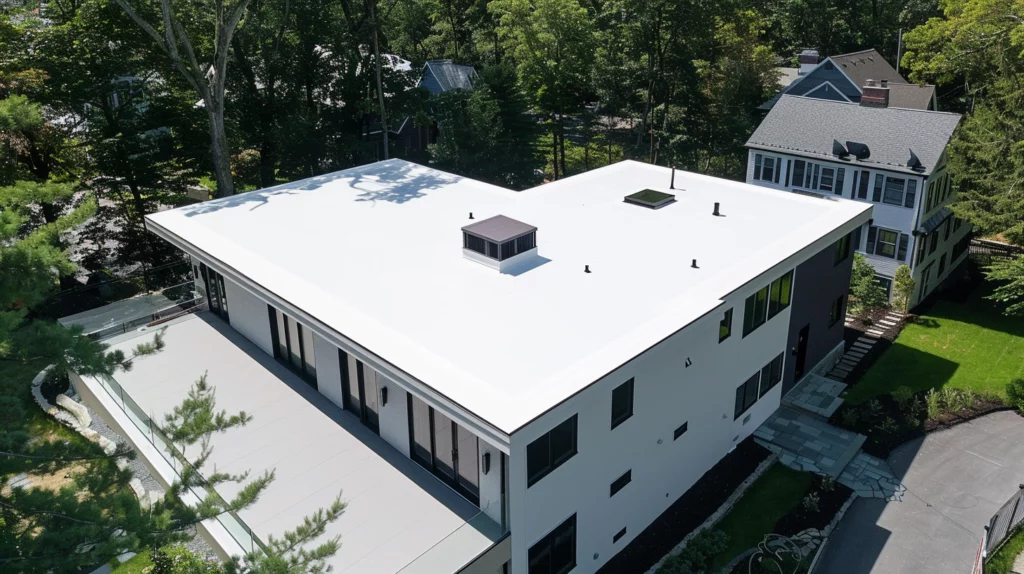 pvc - flat roof material
