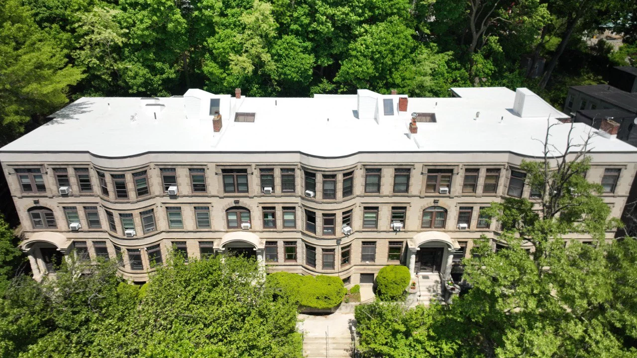 PVC Roof Brookline - top view 2