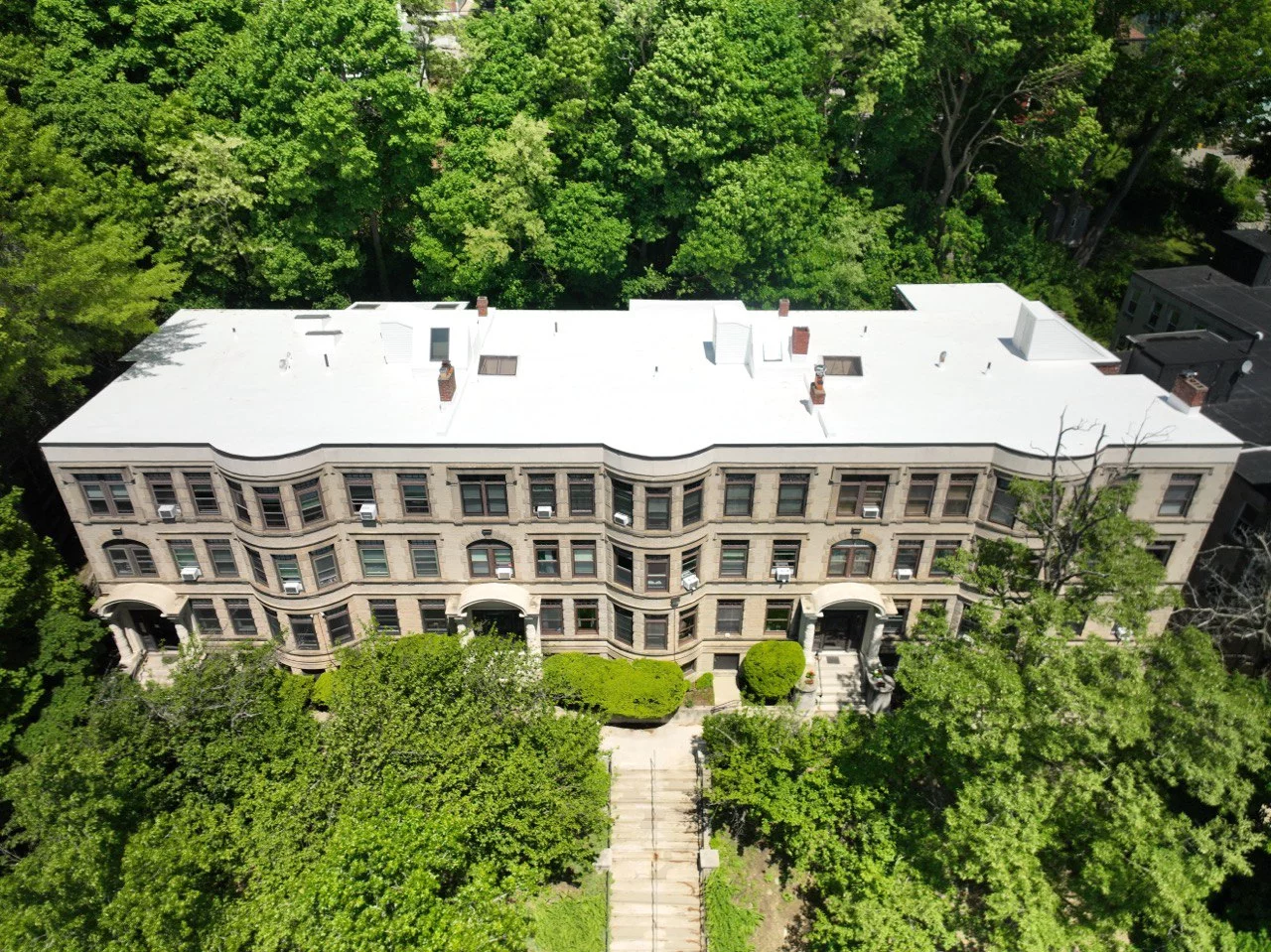 Brookline PVC roof by ID Flat Roof