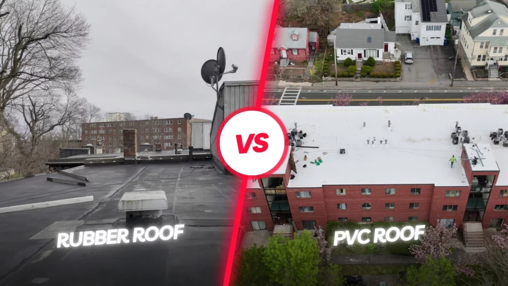 Rubber roof vs PVC roof