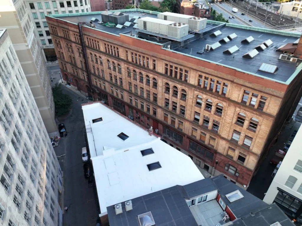 pvc roof boston - final view
