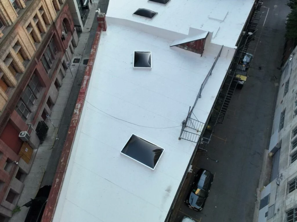 Boston PVC roof - recently installed