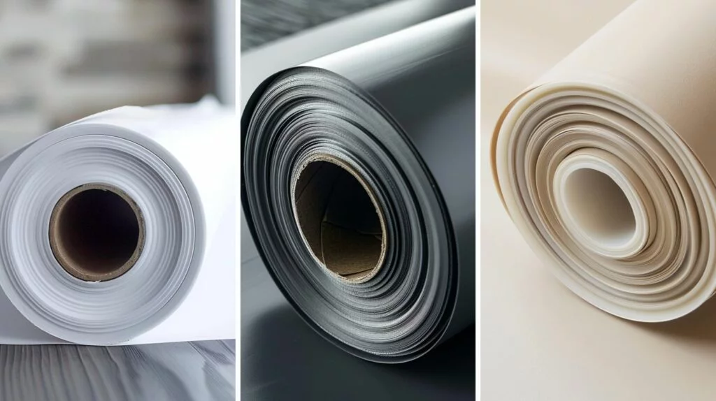 pvc roofing membrane - neutral colors