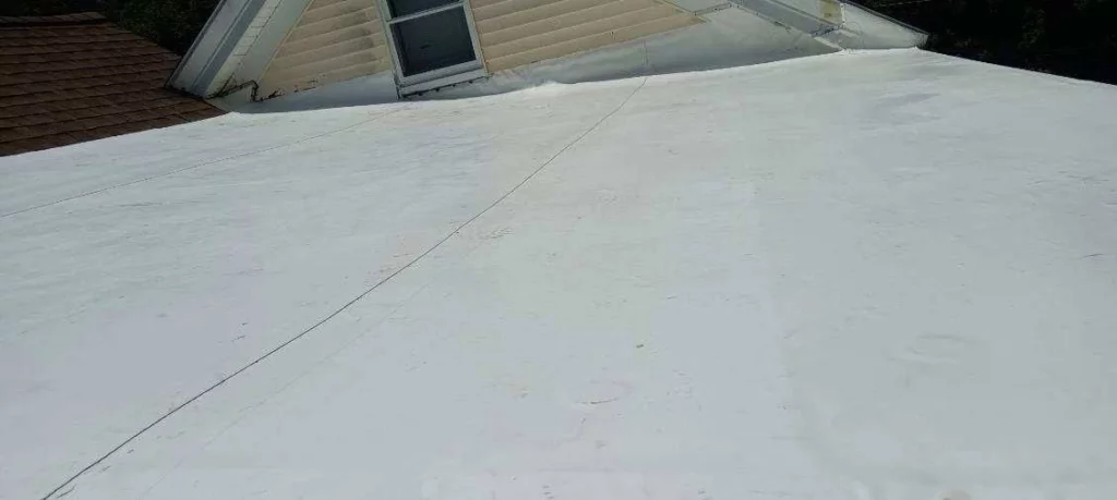 PVC rolls overlap by 2.5 inches at the seams for added durability