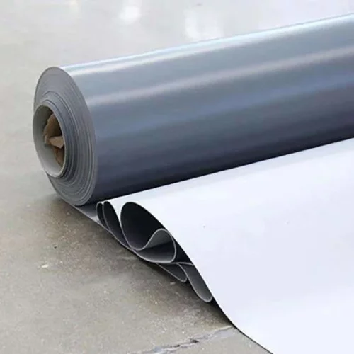 PVC roll with fleece