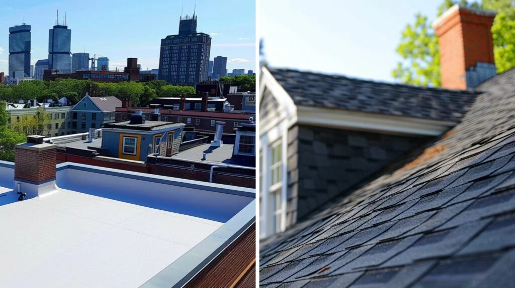 pvc roofing membrane vs asphalt shingles