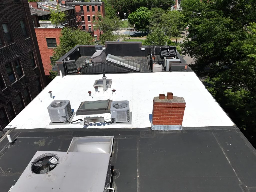 46 Bradford St Boston chimney