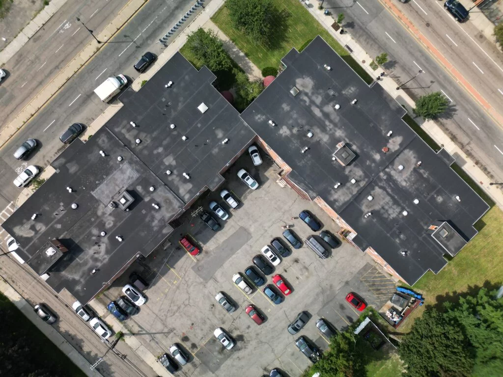 790 Hyde Park Ave project - Permitting stage for EPDM to PVC roof replacement