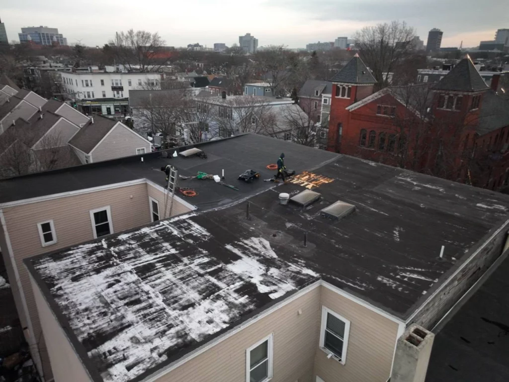 Solaris Rd Hyde Park roofing by ID Flat Roof