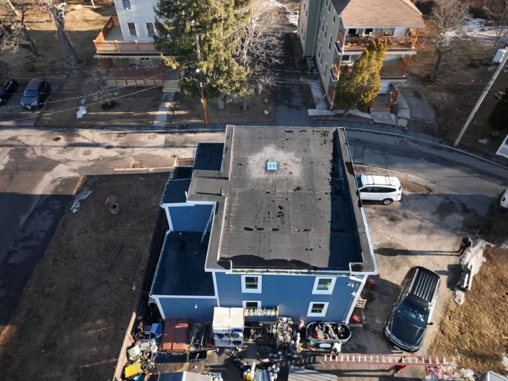 Hyde Park Solaris Rd roof replacement by ID Flat Roof