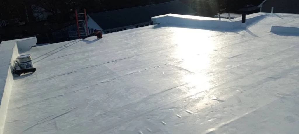Solaris Rd PVC roofing in Hyde Park