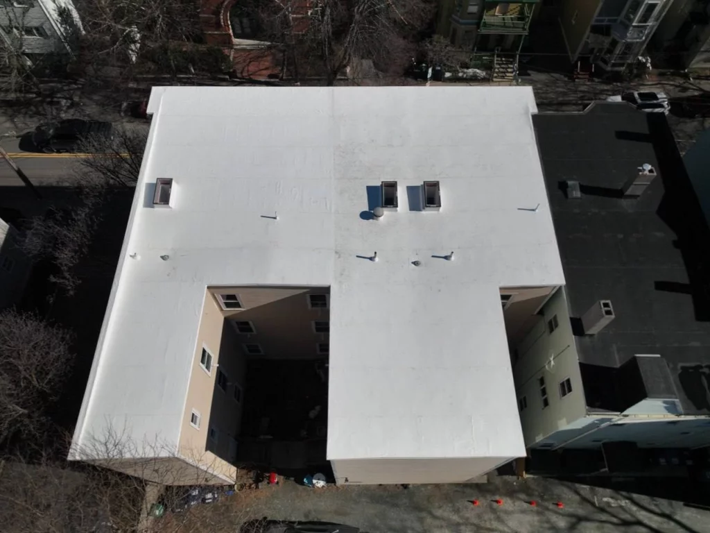 Columbia St Cambridge roofing by ID Flat Roof