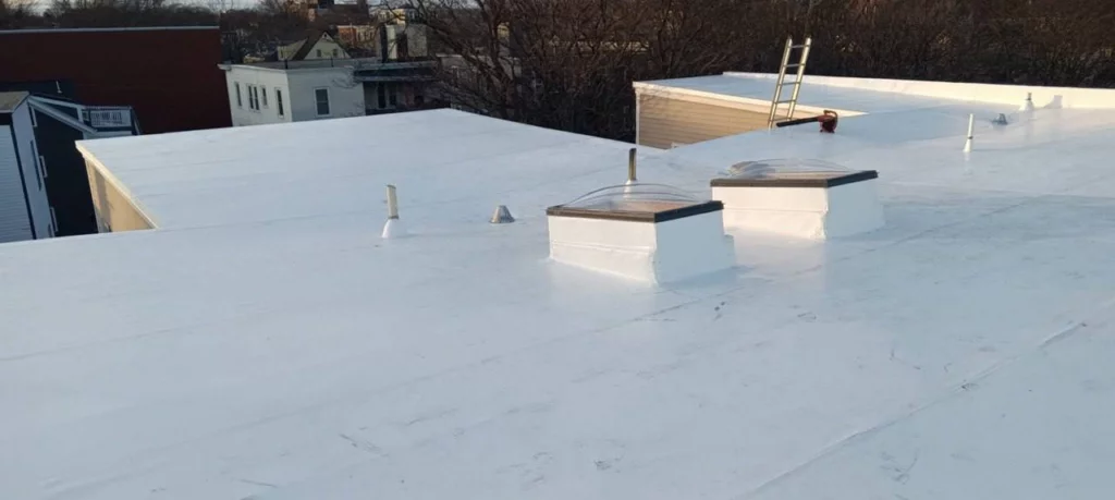 Columbia St Cambridge roof replacement by ID Flat Roof